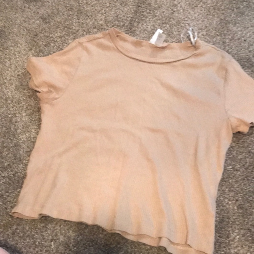 Ribbed tee